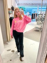 Vacation Club Crew Neck Pink