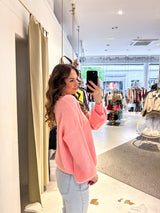Strickjacke Rosa