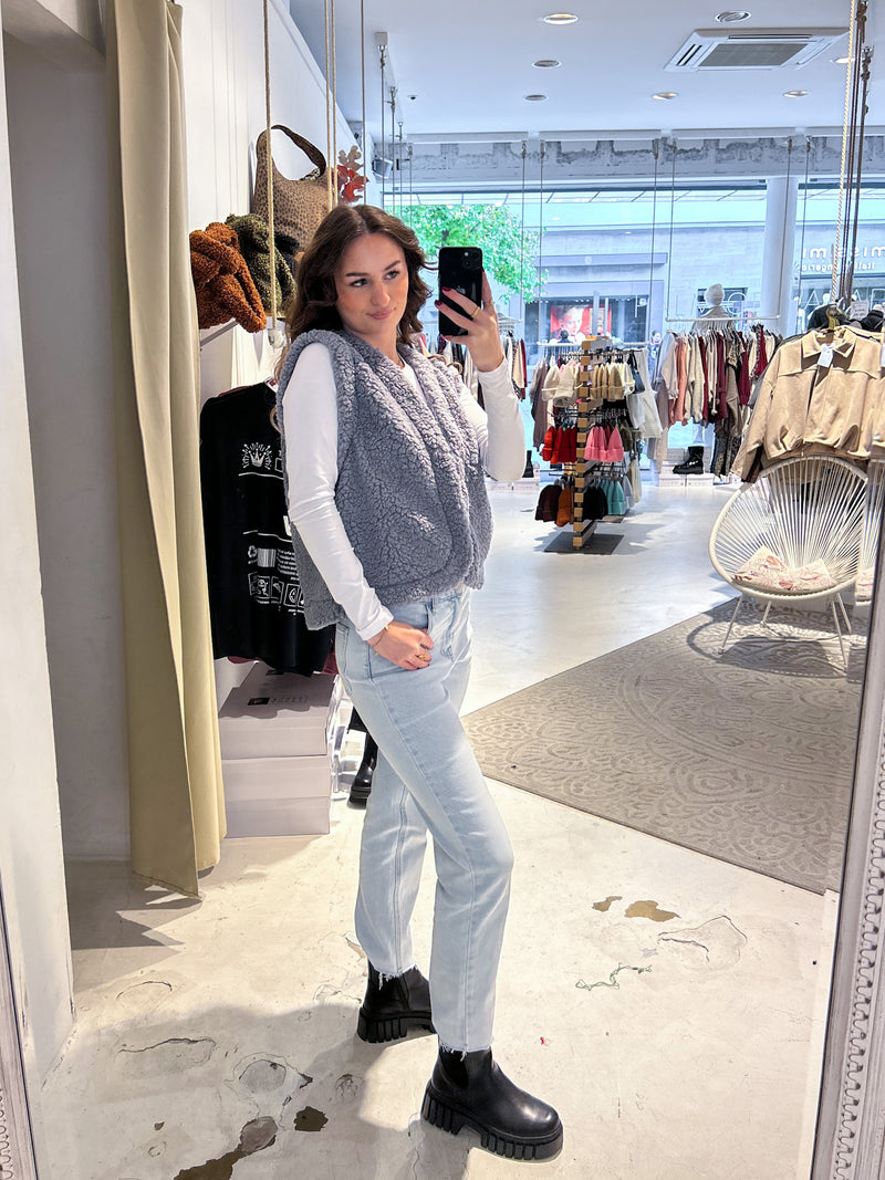 Teddy Weste 2.0 Grau