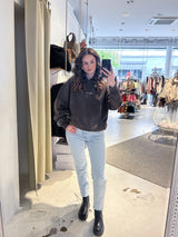 Beja Oversized Hoodie Washed Walnut Brown