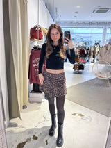 Hosenrock mit Leomuster