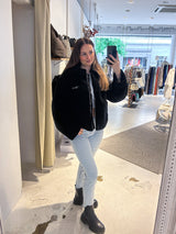Laja Teddy Jacket Schwarz