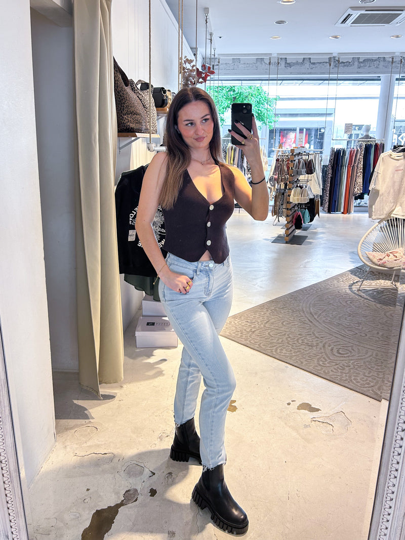 Westen Top Braun