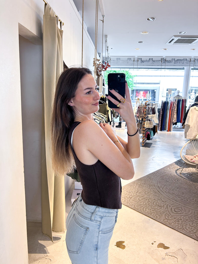 Westen Top Braun