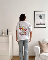 Lefkara Heavy Oversized Tee White