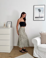 Silky Rock mit Leomuster Olive