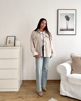 Cord Overshirt Beige