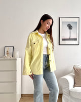 Cord Overshirt Gelb