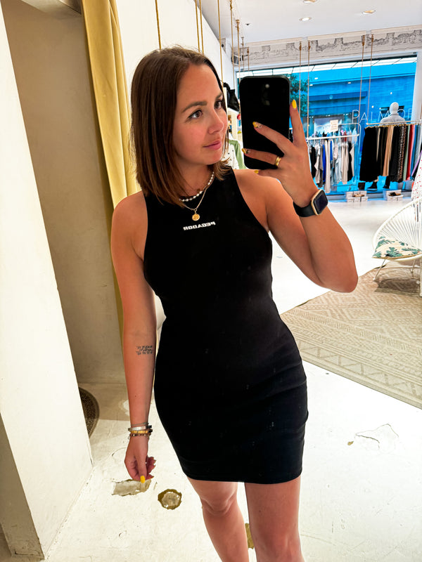 Ayla Tube Dress Black