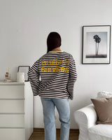 Longsleeve Creative my Service Gelb/Braun