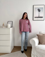 Longsleeve Creative my Service Weinrot