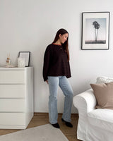 Longsleeve Creative my Service Rost/Braun