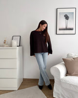Longsleeve Creative my Service Rost/Braun