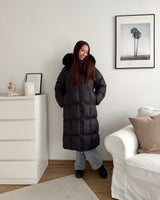 Puffer Parka Schwarz