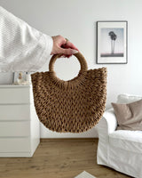 Ibiza Bag aus Bast Camel
