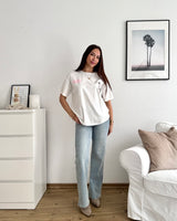 „LA“ Tee Weiß