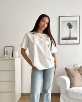 „LA“ Tee Weiß