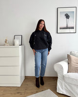 Tours Oversized Hoodie Vintage Black