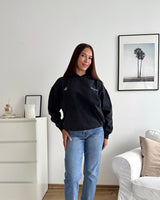 Tours Oversized Hoodie Vintage Black