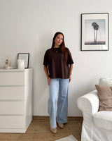 T-Shirt Basic Braun