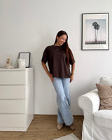 T-Shirt Basic Braun