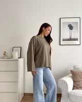 Longsleeve Basic Olive