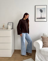 Longsleeve Basic Braun