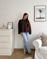 Longsleeve Basic Braun