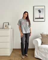 Amour Tee Hellgrau