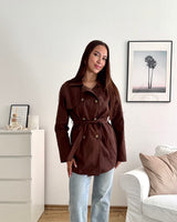 Trenchcoat Braun