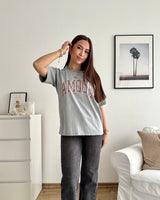 Amour Tee Hellgrau