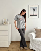 Amour Tee Hellgrau