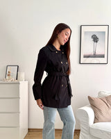 Trenchcoat Schwarz
