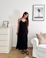 Maxikleid Schwarz