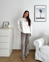 Longsleeve Basic Weiß