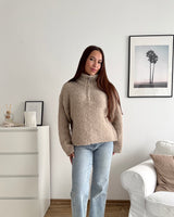 Teddy Sweater Taupe