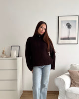 Teddy Sweater Braun