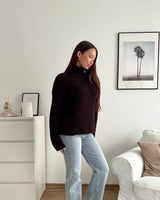 Teddy Sweater Braun