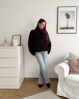 Teddy Sweater Braun