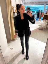 Cord Blazer Schwarz