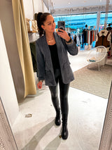 Cord Blazer Grau