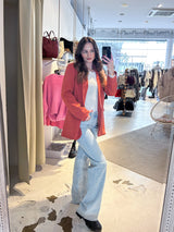 Oversized Blazer Basic Apricot