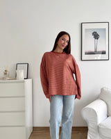 Longsleeve Always Late Rost