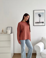 Longsleeve Always Late Rost