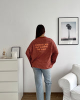 Longsleeve Always Late Rost