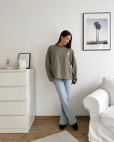 Longsleeve Always Late Olive