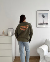 Longsleeve Always Late Olive