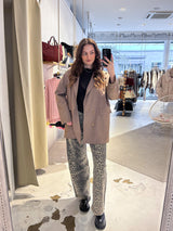 Oversized Blazer Taupe