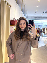 Oversized Blazer Taupe