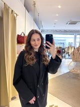 Oversized Blazer Schwarz